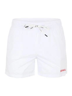 HUGO Badeshorts 'Haiti' weiß