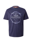 NAPAPIJRI T-Shirt S-BALD blau/marine/grau