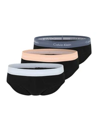 Slip rauchblau / hellblau / apricot / schwarz
