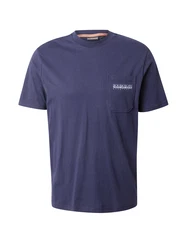 NAPAPIJRI T-Shirt 'FANES' marine/hellblau