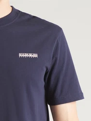 NAPAPIJRI T-Shirt marine/weiß