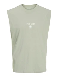 Top 'JORPALM COAST' pastellgrn / offwhite