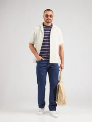 GANT T-Shirt dunkelblau/offwhite