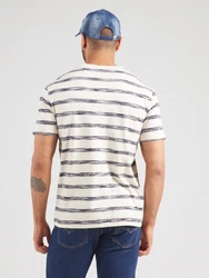 GANT T-Shirt creme/dunkelgrau
