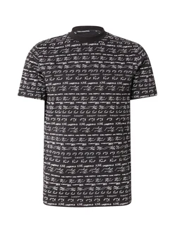 Karl Lagerfeld T-Shirt schwarz/weiß