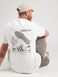 ADIDAS ORIGINALS T-Shirt 'SUPERSTAR' schwarz/weiß