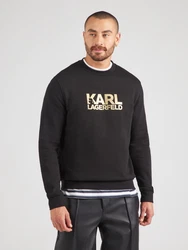 Karl Lagerfeld Sweatshirt gold/schwarz