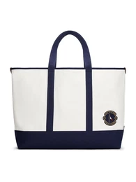 Strandtasche blau / wei
