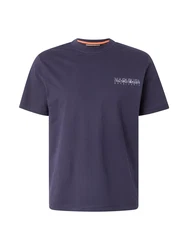 NAPAPIJRI T-Shirt TURRACH navy/grau