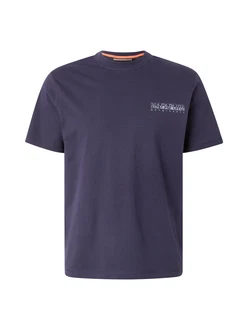 NAPAPIJRI T-Shirt TURRACH navy/grau