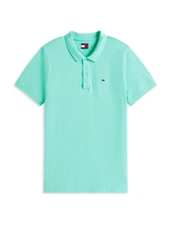 Tommy Jeans Poloshirt trkis