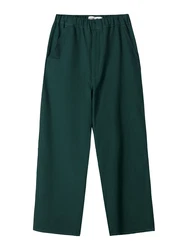 Bershka Hose dunkelgrün