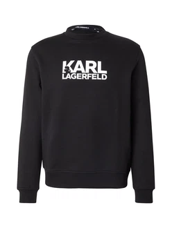Karl Lagerfeld Sweatshirt schwarz/weiß