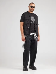 Karl Lagerfeld T-Shirt dunkelgrau/schwarz/weiß