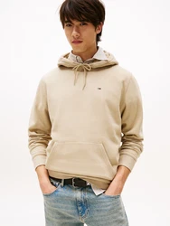 Tommy Jeans Sweatshirt TJM REG S FLAG HOODIE khaki