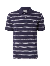 Poloshirt dunkelblau / wei