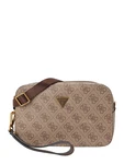 GUESS Umhängetasche 'MILANO' beige/braun
