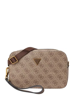 GUESS Umhängetasche 'MILANO' beige/braun