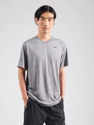 NIKE Funktionsshirt grau/schwarzmeliert