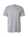 NIKE Funktionsshirt grau/schwarzmeliert