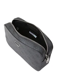 GUESS Umhängetasche 'MILANO' graphit/schwarz