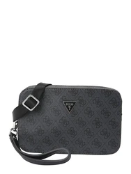 GUESS Umhängetasche 'MILANO' graphit/schwarz