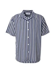 SELECTED HOMME Hemd SLHRLXAIR nachtblau/weiß