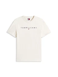 Tommy Jeans T-Shirt creme/navy