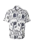 SELECTED HOMME Hemd SLHRLXAIR creme/schwarz