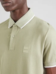 BOSS Poloshirt Passertip apfel/weiß
