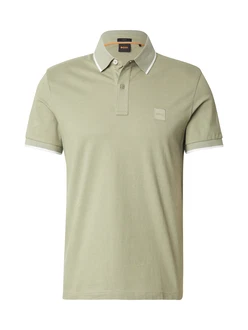 BOSS Poloshirt Passertip apfel/weiß BOSS Poloshirt Passertip apfel/weiß