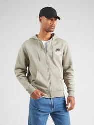 Nike Sportswear Sweatjacke khaki/schwarz/weiß