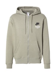 Nike Sportswear Sweatjacke khaki/schwarz/weiß