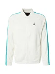Jordan Sweatjacke 'Ess' türkis / schwarz / offwhite
