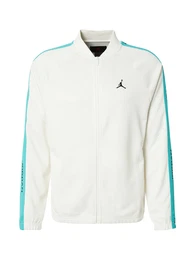 Sweatjacke 'ESS' trkis / schwarz / offwhite