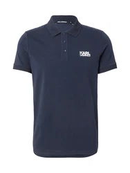 Karl Lagerfeld Poloshirt navy/weiß