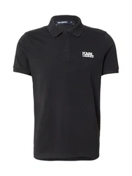 Karl Lagerfeld Poloshirt schwarz/weiß