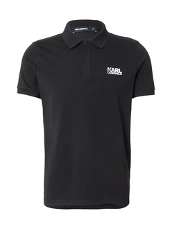 Karl Lagerfeld Poloshirt schwarz/weiß