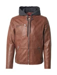 Maze Übergangsjacke Lederjacke braun