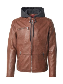 Maze Übergangsjacke Lederjacke braun Maze Übergangsjacke Lederjacke braun