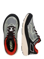 HOKA Sneaker 'CLIFTON ONE9' grau/hellgrün/rot/schwarz