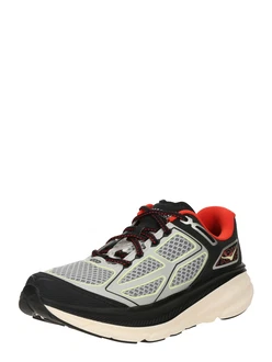 HOKA Sneaker 'CLIFTON ONE9' grau/hellgrün/rot/schwarz