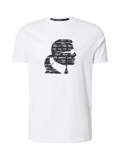 Karl Lagerfeld T-Shirt schwarz/weiß