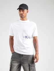 Karl Lagerfeld T-Shirt kobaltblau/schwarz/weiß