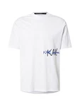 Karl Lagerfeld T-Shirt kobaltblau/schwarz/weiß