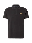 Karl Lagerfeld Poloshirt goldgelb/schwarz