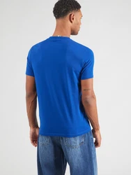Karl Lagerfeld T-Shirt royalblau/weiß
