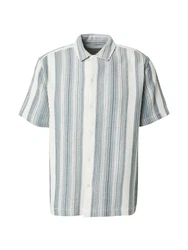 Only & Sons Hemd 'ONSSAVIER' cyanblau/weiß