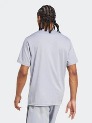 ADIDAS PERFORMANCE Sportshirt 'Train Essentials' T-Shirt TR-ES BASE 3S hellgrau/schwarz