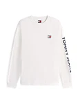 Tommy Jeans Shirt nachtblau/weiß